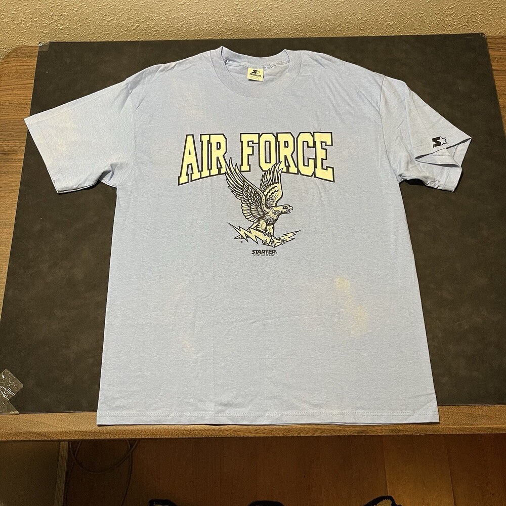 Vintage Army Eagles Starter Shirt USA It Starts with the Right Attitude Football